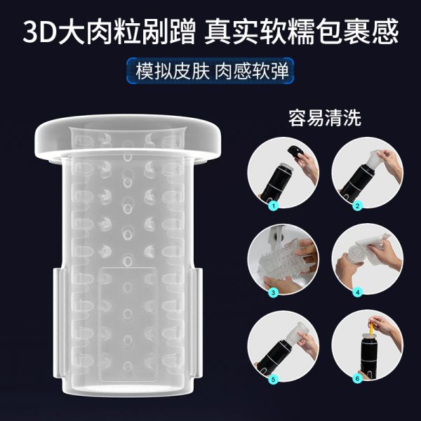 DOSO Male Automatic Electric Retractable Masturbation Cup - 图片 10