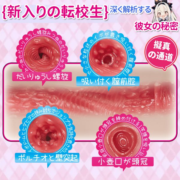 DOSO Moeha Anime-Realistic Vaginal Replica Adult Male Masturbator - 图片 4